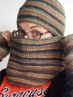 Coiled Cowl in Mochi Plus