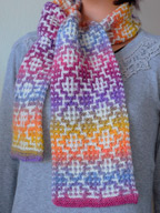 Mosaic Tile Scarf