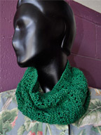 Panda Pearl Wave Stitch Cowl