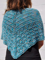 Wailea Shawl in Panda Silk