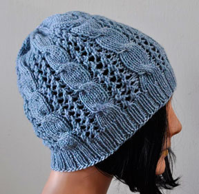 Allegro DK Cables 'n Lace Hat