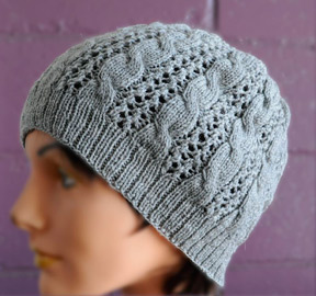 Allegro Lace Cables 'n Lace Hat