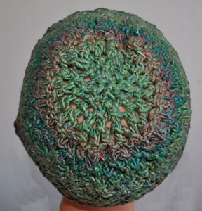 Danube Bulky Knotted Lace Hat