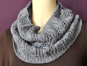 Allegro Lace Cables 'n Lace Cowl