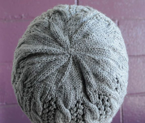 Allegro Lace Cables 'n Lace Hat