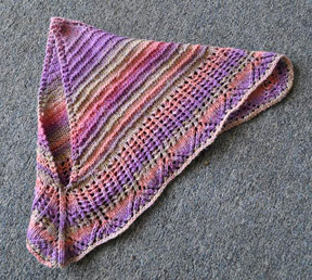 Bandana Cowl in Danube (flat)