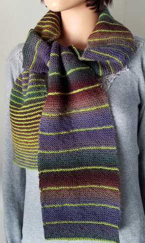 Mini Mochi Parallel Lines Scarf