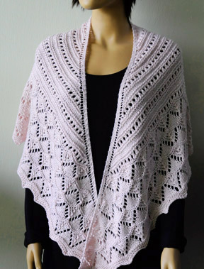 Wailea Shawl in Panda Pearl