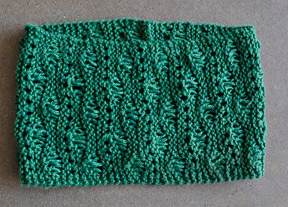 Panda Pearl Wave Stitch Cowl