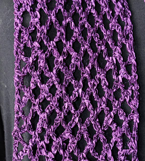 Party Fishnet Scarf (detail)