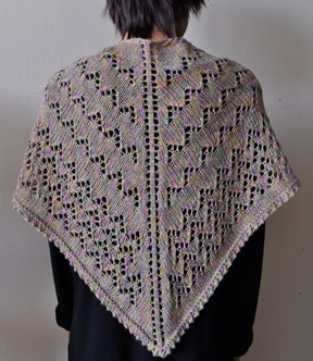 Market Shawl in Panda Pearl