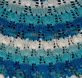 Wings Shawl in Panda Silk