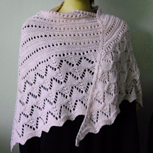 Wailea Shawl in Panda Pearl