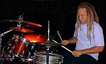 Loring Jones on drums